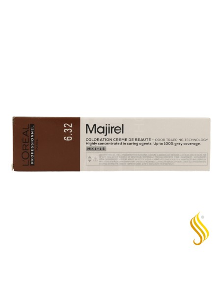 Loreal Majirel Warm Beige 6.32 60Ml